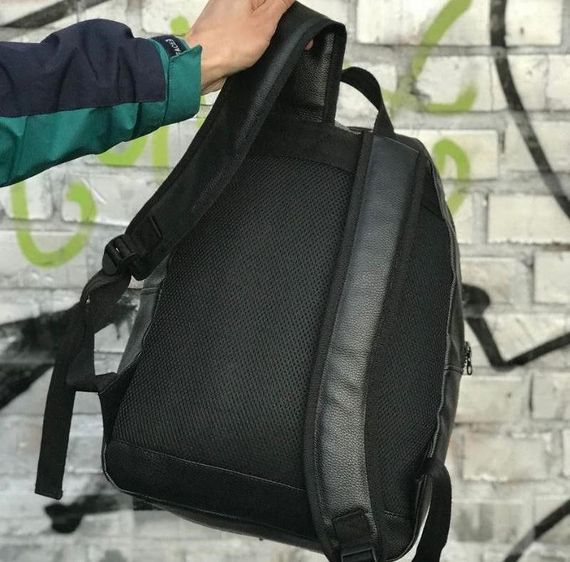 Стильний шкіряний міський, шкільний, спортивний, повсякденний рюкзак, портфель через плече (2 види) | Зображення 3