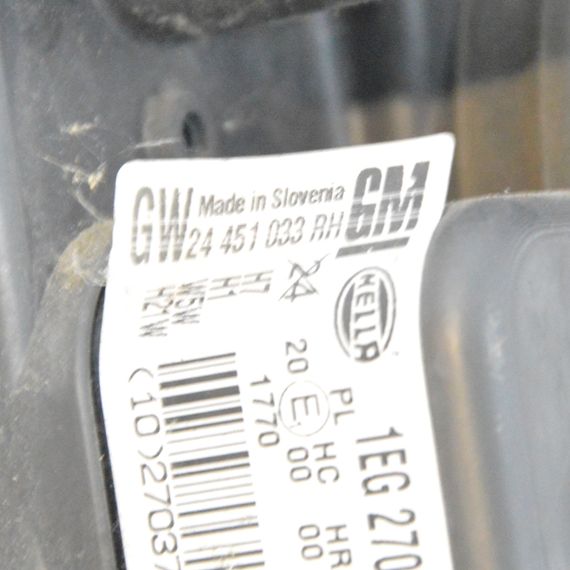 Фара передня права Opel Astra H 2004-2010 Фара права передня Опель Астра Н 24451033RH | Зображення 4