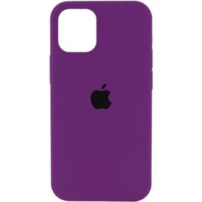 Чохол Silicone Case Full Protective (AA) для Apple iPhone 13 (6.1") Фіолетовий / Grape