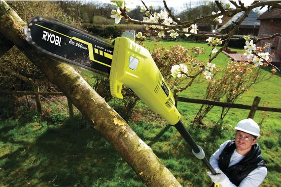 Висоторіз Ryobi RPP750S ланцюгової, 750Вт, шина 20 см. (5133002228) | Зображення 3