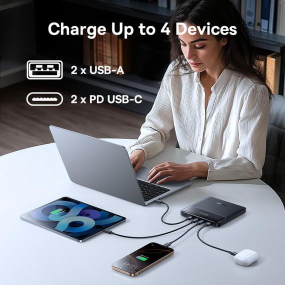 Повербанк Baseus Blade Power Digital Display HD Edition 20000mAh 100W 6A з технологією QC3.0+PD3.0 | Зображення 9