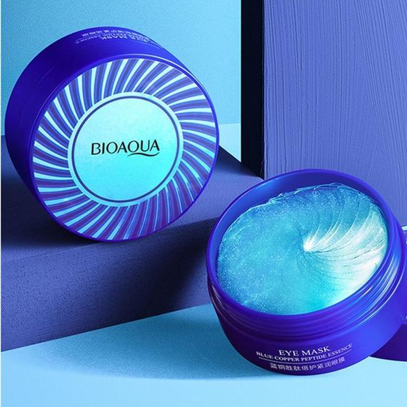Гідрогелеві патчі для очей з пептидами і гіалуроновою кислотою BioAqua, 60шт/30пар