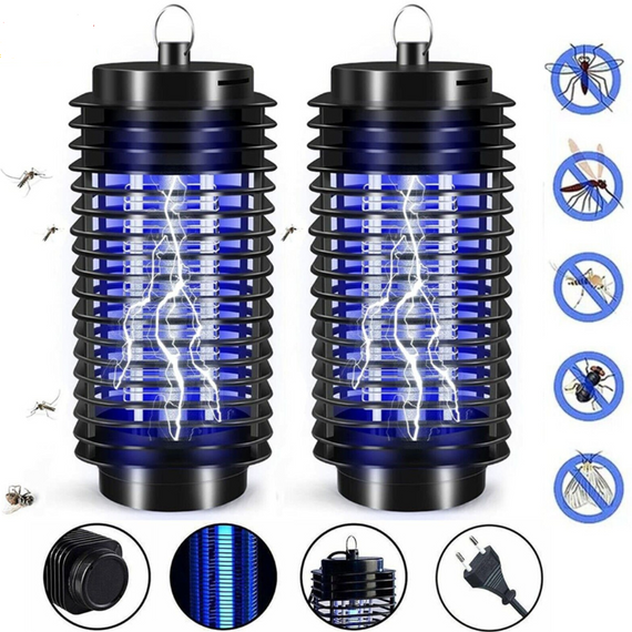 Електрична лампа від комарів та комах, Ультрафіолетова лампа   знижка | Зображення 3