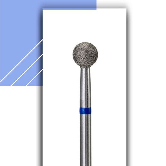 Стартовий набір фрез для щільної кутикули 5в1 / Насадки на фрезер у пластиковому контейнері / Набір фрез з синьою насічкою | Зображення 6