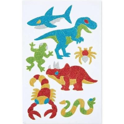 Набор для творчества Melissa&amp;Doug Объемные блестящие наклейки Приключение (MD19501) | Зображення 2