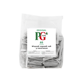 Чорний чай  Tea Bags 60 пакетиків PG Tips 8720608039581