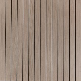 Покриття вінілове самоклеюче 3D рейки 600х600х2,8мм Тік горіховий SW-00002202