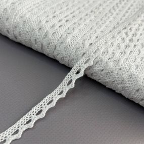 Мереживо лляне 1,1см - Білий (М5054-16)