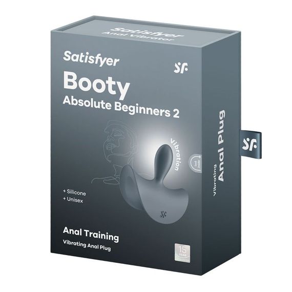 Анальная вибропробка Satisfyer Booty Absolute Beginners 2, для начинающих, вводимая часть 3,5 см | Зображення 6