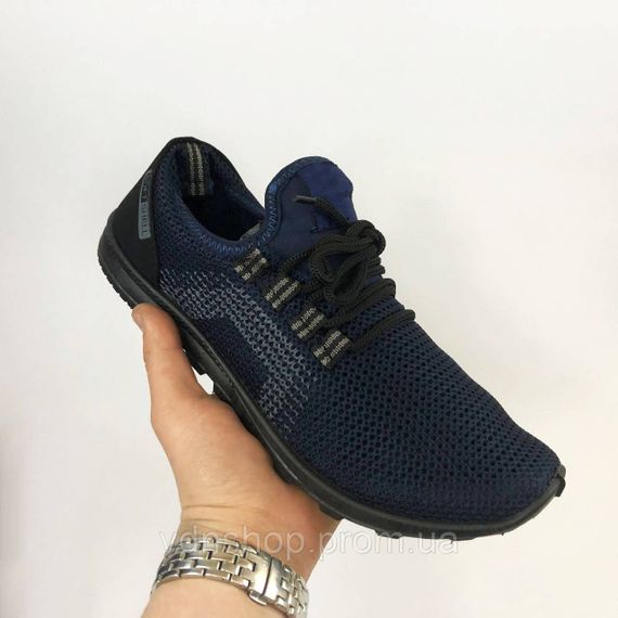 Мужские тканевые кроссовки носок 40, Молодежные кроссовки сетка мужские Обувь IE-88 | Зображення 9