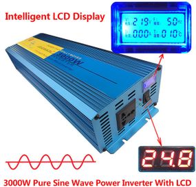 Инвертор IPOWER 24 - 220 В 3000 Вт чистый синус