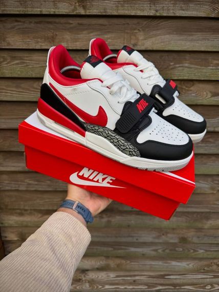 Кросівки Nike Air Jordan Legacy 312 Low (white red)
