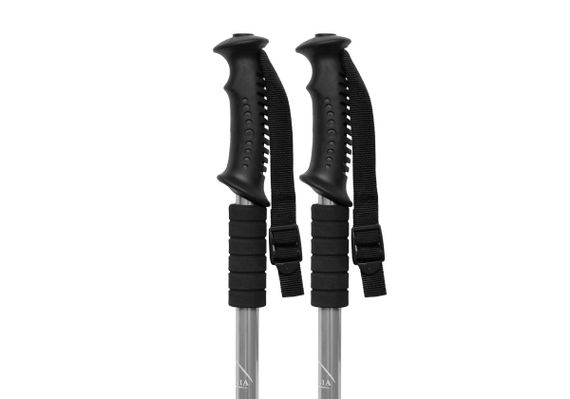 Трекінгова палиця для скандинавської ходьби EasyFit 1 штука Чорно-сіра (EF-3924-GY) | Зображення 3