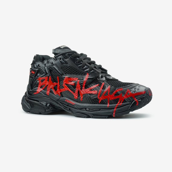 Кросівки Ba1lenc1iagaRunner Graffiti Black Red 12003 45 29-29.5 см | Зображення 5