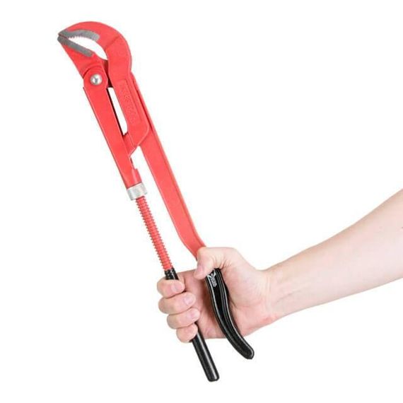 Ключ трубний, 2", 45° INTERTOOL XT-2120 | Зображення 2