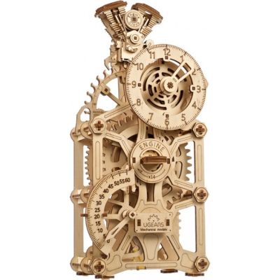 Конструктор Ugears Часы Двигатель (6337516) | Зображення 7