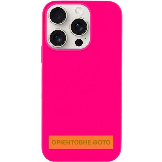Чохол Silicone Case Full Protective (AA) NO LOGO для Apple iPhone 16e (6.1") Рожевий / Barbie pink
