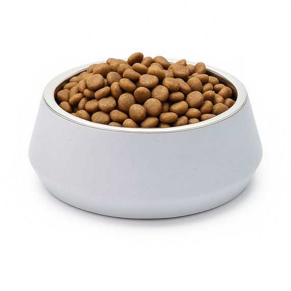 Миска Swastic STONE для собак бамбукова 470 мл біла | Зображення 2