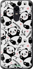 Чохол на Xiaomi Redmi 5 Plus Панди "4318u-1347-2448"
