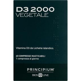 Витамин D Bios Line Principium D3 2000 Vegetale 60 Tabs