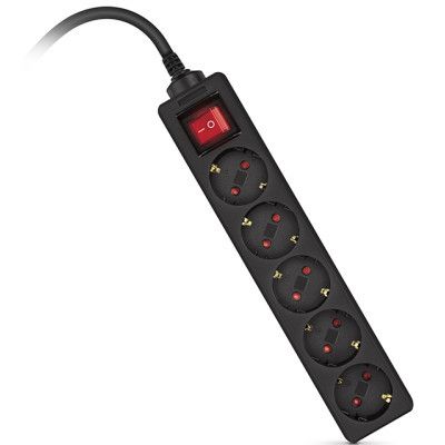 Сетевой фильтр питания REAL-EL RS-Protect M 3m, black (EL122300028) | Зображення 2