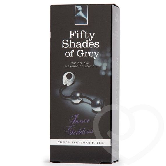 Сріблясті металеві Вагінальні кульки "внутрішня Богиня", Серебристый / Черный | Зображення 4