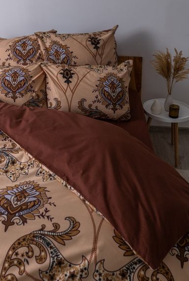 Постільна білизна євро ТЕП Soft dreams Chocolate Fusion 2-03859-26004 200х215 см | Зображення 3