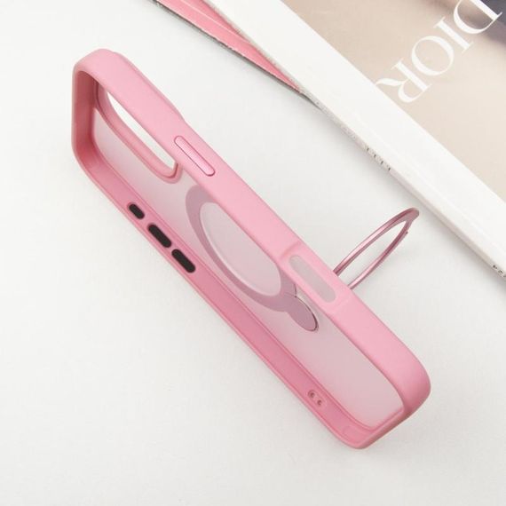 Чохол Ummi Colorful with Magnetic Fit HQ Ring для Apple iPhone 16 Pro (6.3") Pink | Зображення 3