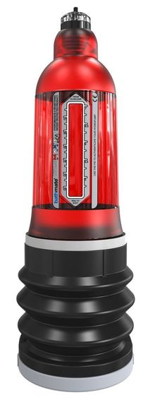 Гидронасос Bathmate Hydromax 7 WideBoy Blue, для члена длиной от 12,5 до 18 см, диаметр до 5,5 см., Красный