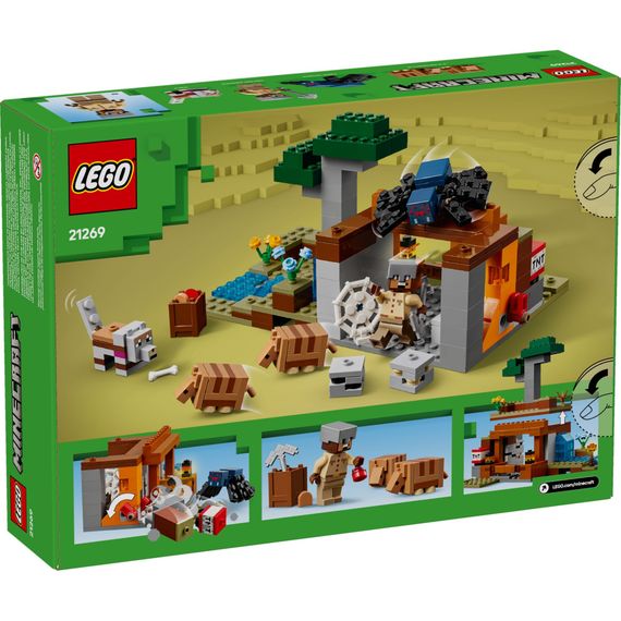 Конструктор LEGO Minecraft Шахтна експедиція Броненосець (21269) | Зображення 7