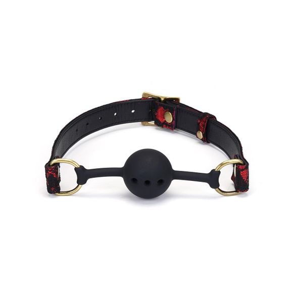 Повітропроникний кляп Liebe Seele Victorian Garden Ball Gag Sex Aura | Зображення 1