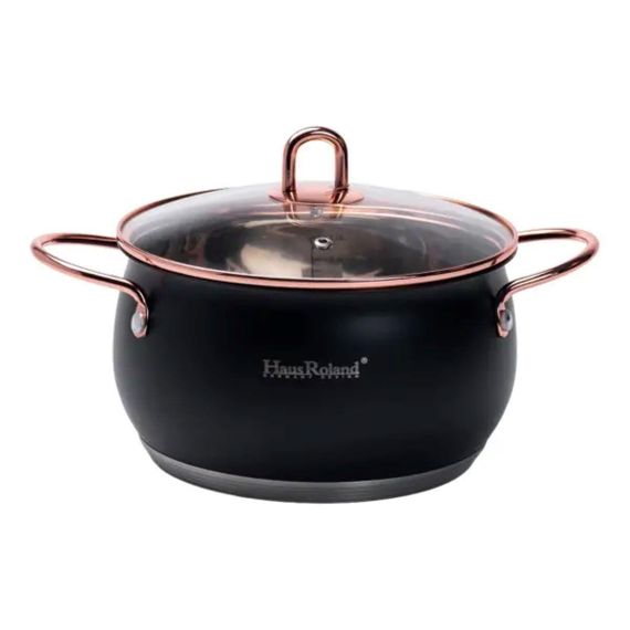 Набір каструль із нержавіючої сталі 2,6 л - 3,6 л - 6,1 л зі скляними кришками HP33525B | Зображення 2