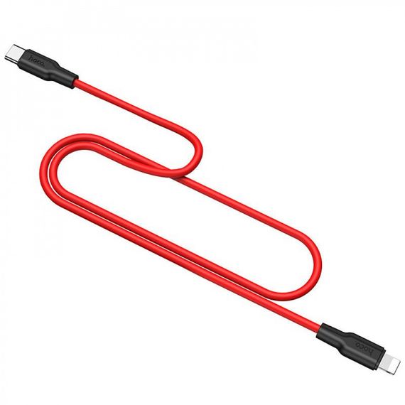 Кабель Hoco X21 Plus Silicone PD 20W Lightning (1m) | Зображення 3