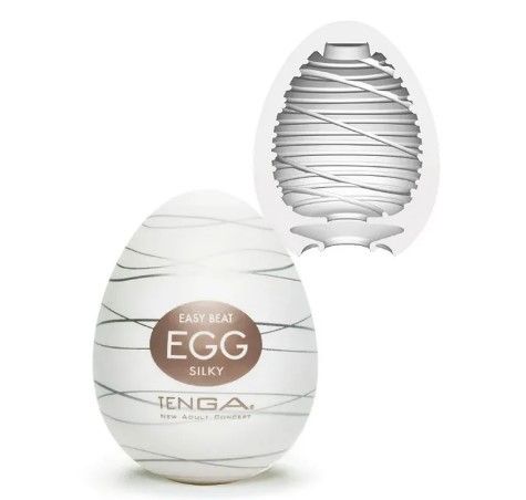 Мастурбатор Tenga Egg Silky Sex Aura