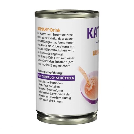 Суп для котів із захворюваннями сечовивідних шляхів Kattovit Veterinary Urinary Drink, 135 гр | Зображення 2