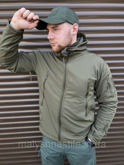 Куртка Soft Shell Tactical олива | Зображення 3