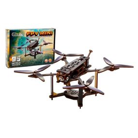 Дерев'яний 3D конструктор "FPV Mini" Puz-00953, 95 деталей