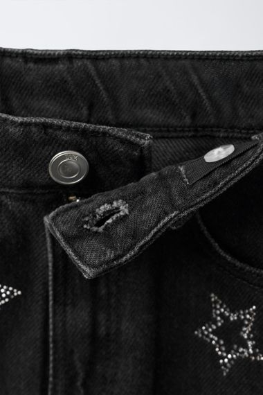Підліткова джинсова спідниця для дівчинки Zara 164 см Чорна (26021709F) | Зображення 3
