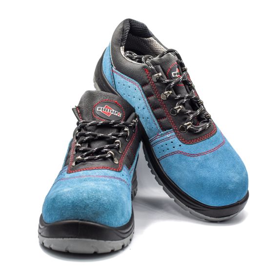 Кросівки захисні Workshop[R], S1P, комп.носок, мет.пластина, сині, пара, р.39 | Зображення 3