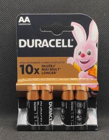 Батарейка пальчикова AA Duracell ( 4шт. )