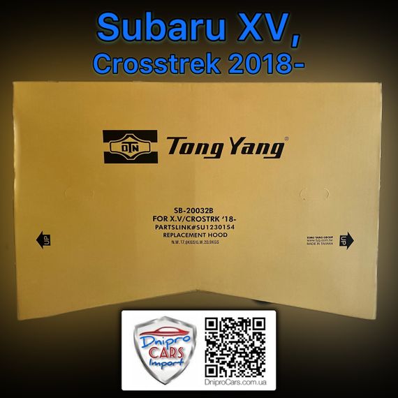 Subaru XV, Crosstrek з 2018 капот (Impreza), 57229FL0109P
