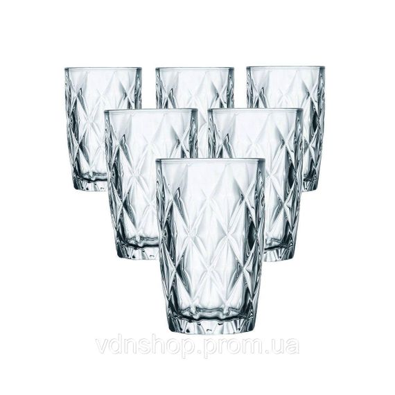 Набор стаканов для напитков 6 шт из толстого стекла 400 мл стаканы для холодных напитков HP-YH-63