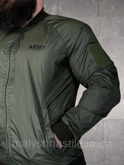 Легкая ветровка army  олива     ВТ5066 | Зображення 3