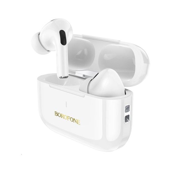 Беспроводные наушники BOROFONE BW59 Plus True wireless ANC noise reduction BT headset White | Зображення 2