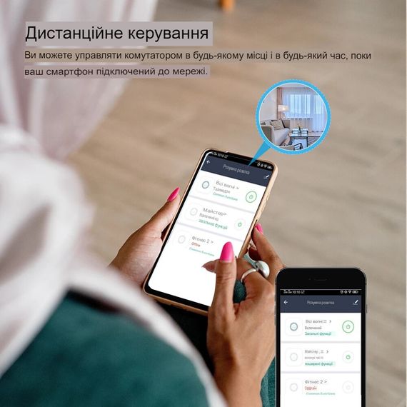 Розумна розетка SV Tuya WIFI 20A, з контролем потужності, дистанційним керуванням, підтримкою голосового керування Alexa Google Home (sv2967) | Зображення 5