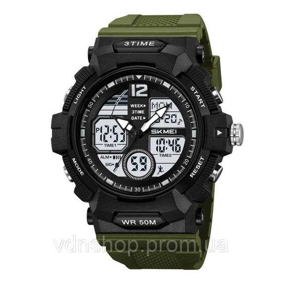 Армійські годинники протиударні SKMEI, Годинники для походів армійські для ЗСУ PB-44 | Зображення 1