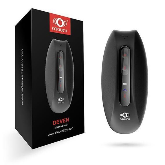 Мастурбатор Otouch DEVEN, осциллирующая площадка, 6 режимов вибрации, 2 уровня нагрева, LED-экран sexstyle | Зображення 4