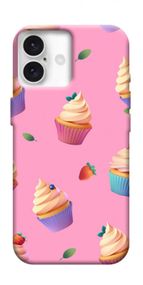 Чохол з картинкою Капкейки для Apple iPhone 16 Plus