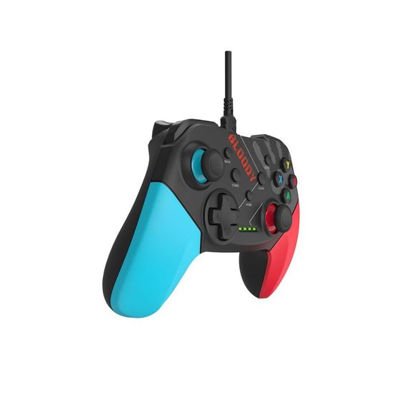 Дротовий геймпад Bloody GP30 (Sports Blue), чорний+синій+червоний | Зображення 5