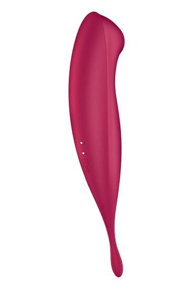 Вакуумний вібратор Satisfyer Twirling Pro+, Червоний | Зображення 5